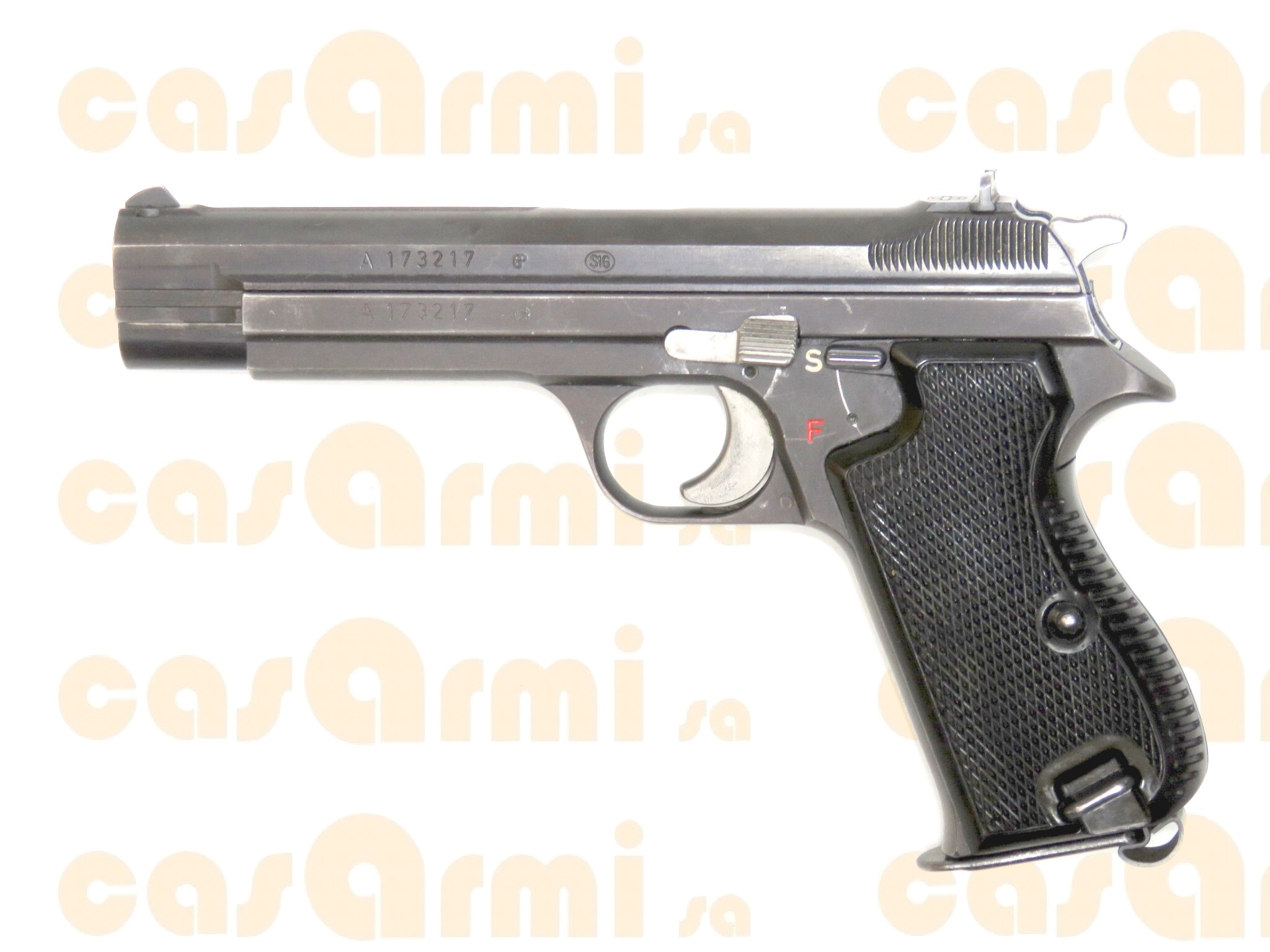 SIG mod. P210/2, con fodero e secondo caricatore 9 Para